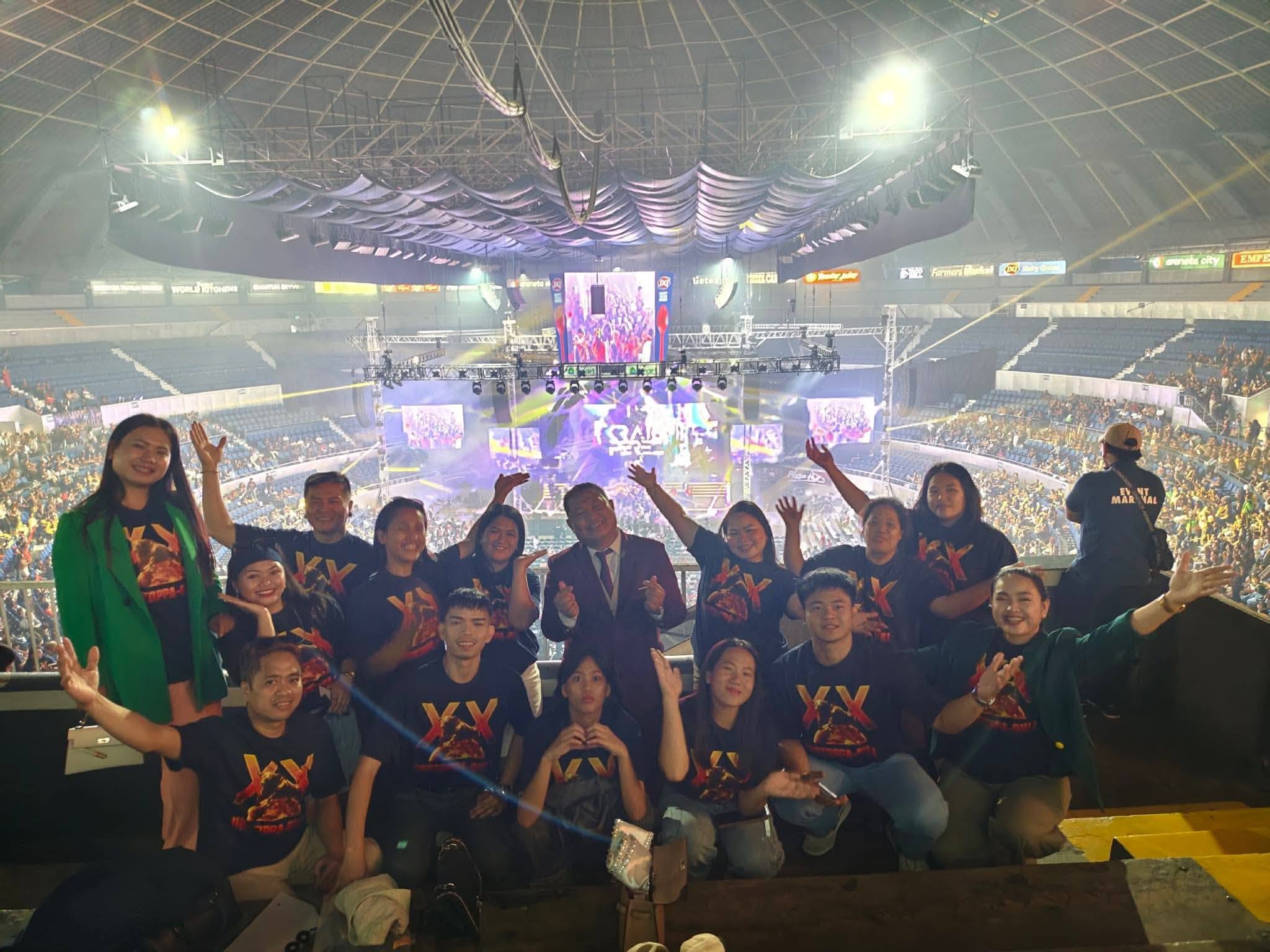 BAP community at an arena event